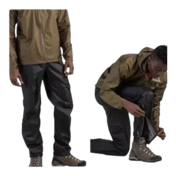 Outdoor Research Men’s Helium Rain Pant Black XXL NWT - Picture 1 of 16